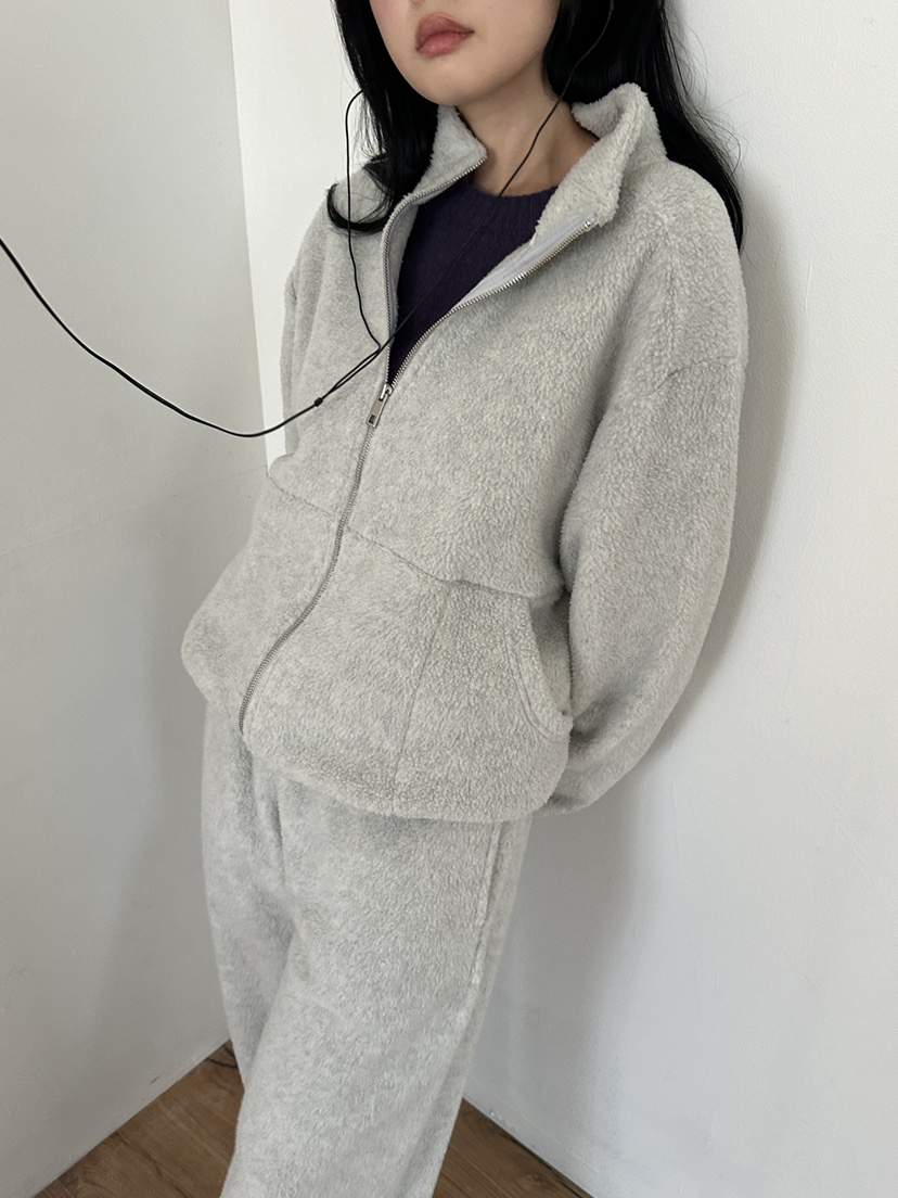 NDE韓國代購女裝新品人氣休閑真品時尚推薦熱賣夾克絨BOHEME_NDE夾克