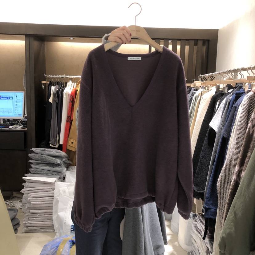 RAWROW東大門直郵女裝新品休閑真品人氣時尚衛衣搖粒絨抓絨RAWROW衛衣