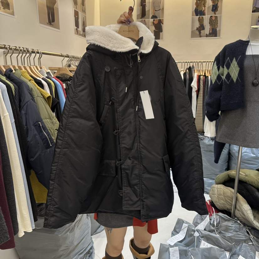 BAGUETTE-P東大門直郵女裝新品推薦長款羽絨服羽絨服鴨絨BAGUETTE-P長款羽絨服