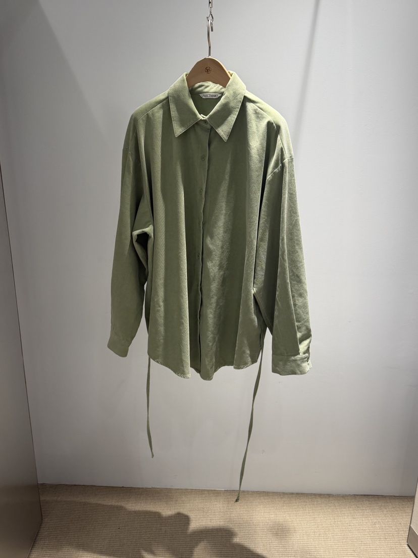 SELECT MARKET東大門實拍女裝新款休閑真品襯衫蕾絲衫腰帶SELECT MARKET襯衫/蕾絲衫