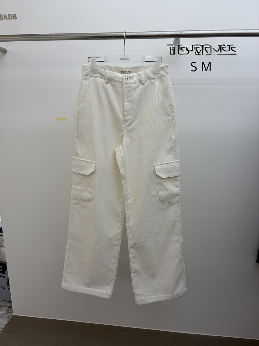 BRICKSADE韓國直郵女裝新款推薦休閑真品休閑褲工裝褲燈芯絨BRICKSADE休閑褲