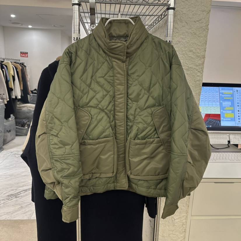 MARAN-P東大門實拍女士新款推薦熱賣短款棉服多層絎縫棉MARAN/GRMS短款棉服