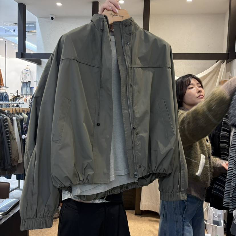 AUTUMN BEIGE韓國直郵女士新品真品時尚人氣推薦夾克高領A.b+/AUTUMN BEIGE夾克