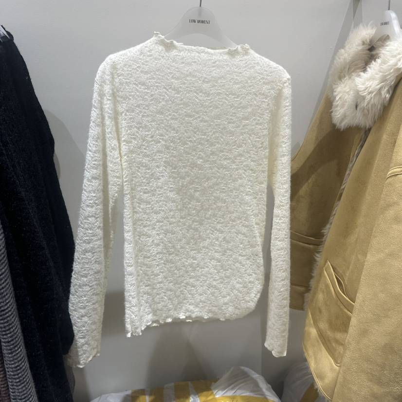 LOW MOMENT韓國直郵女士新品時尚真品推薦人氣襯衫蕾絲衫LOW MOMENT襯衫/蕾絲衫