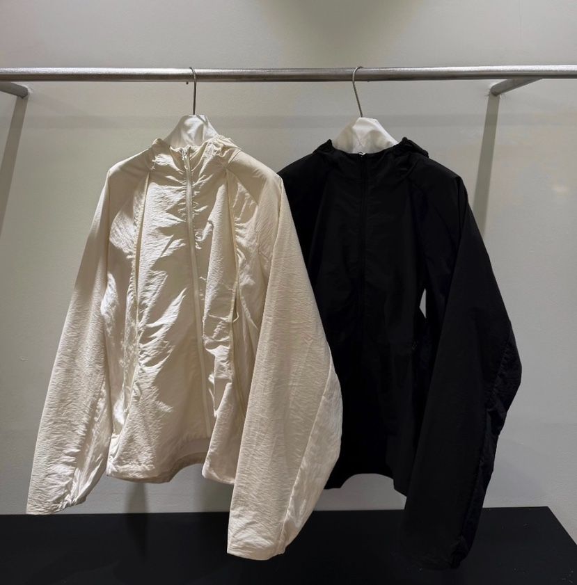 MYNAMEIS/AIME HOPE MAKE東大門直郵26秋季褶皺連帽夾克插肩袖MYNAMEIS/AIME HOPE MAKE夾克