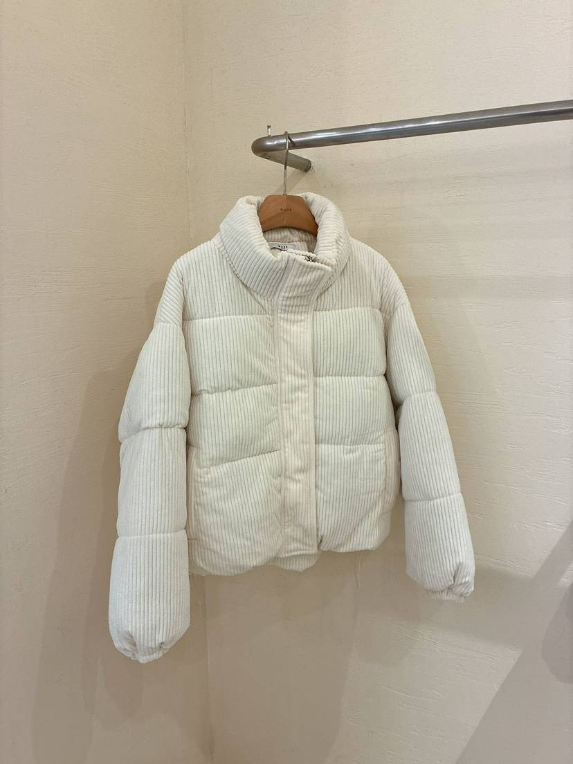 MUSE-P韓國代購26秋冬燈芯絨短款棉服燈芯絨立領絎縫MUSE-P短款棉服