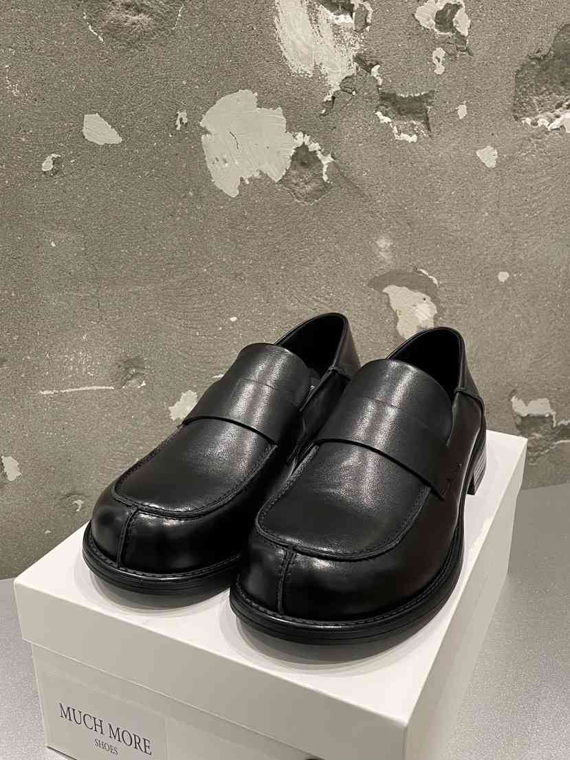 MUCH MORE/JACKPOT韓國直郵26秋季方頭低跟樂福鞋皮鞋瓢鞋MUCH MORE/JACKPOT皮鞋/瓢鞋