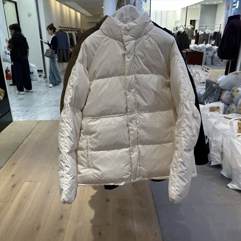 VERVEINE東大門代購26秋季立領絎縫羽絨服短款羽絨服羽絨服立VERVEINE短款羽絨服