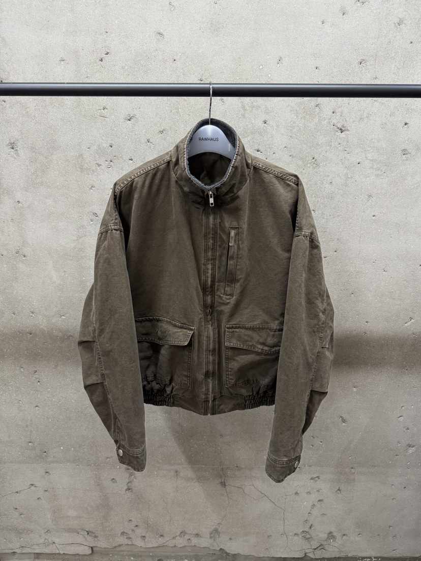 EST/RAWHAUS韓國直郵26秋冬立領工裝夾克 街頭風拉鏈開合立領EST/RAWHAUS夾克