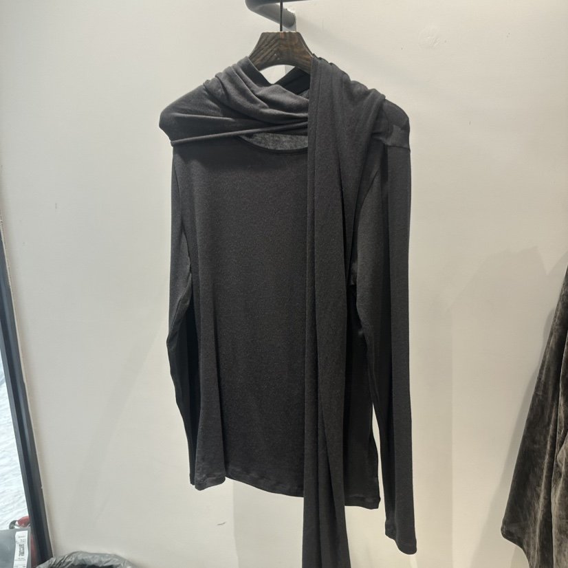 JANE BIRKIN設計師品牌東大門直郵26秋冬圍巾設計長袖T恤羊毛JANE BIRKIN設計師品牌長袖T恤