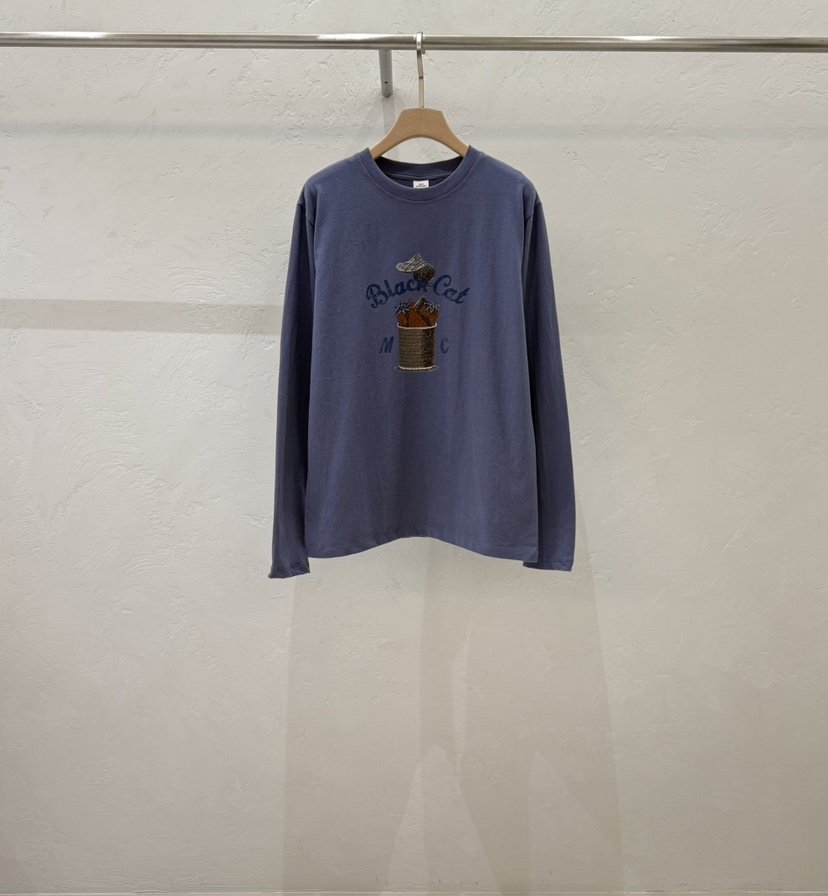 ABLE STANDARD/ABLERING東大門直郵26秋冬印花長袖T恤印花圓領ABLE STANDARD/ABLERING長袖T恤