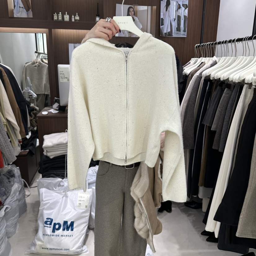 ONVEIL東大門代購女士新品時尚真品休閑職業推薦開衫連帽衫ONVEIL開衫
