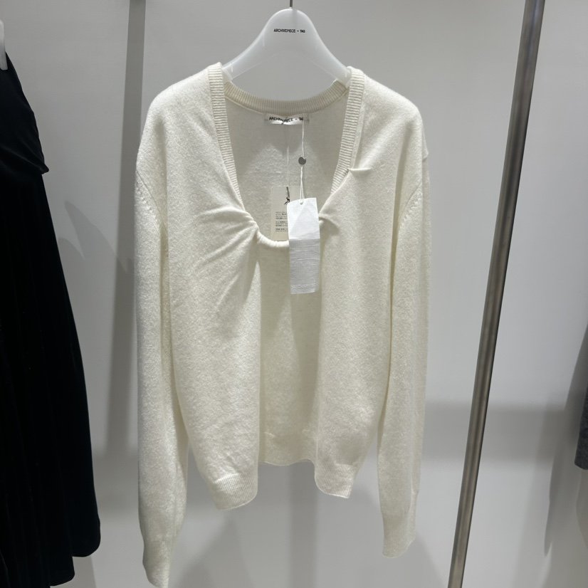 ARCHIVEPIECE TAG東大門直郵26秋冬扭結設計針織衫ARCHIVEPIECE TAG針織衫