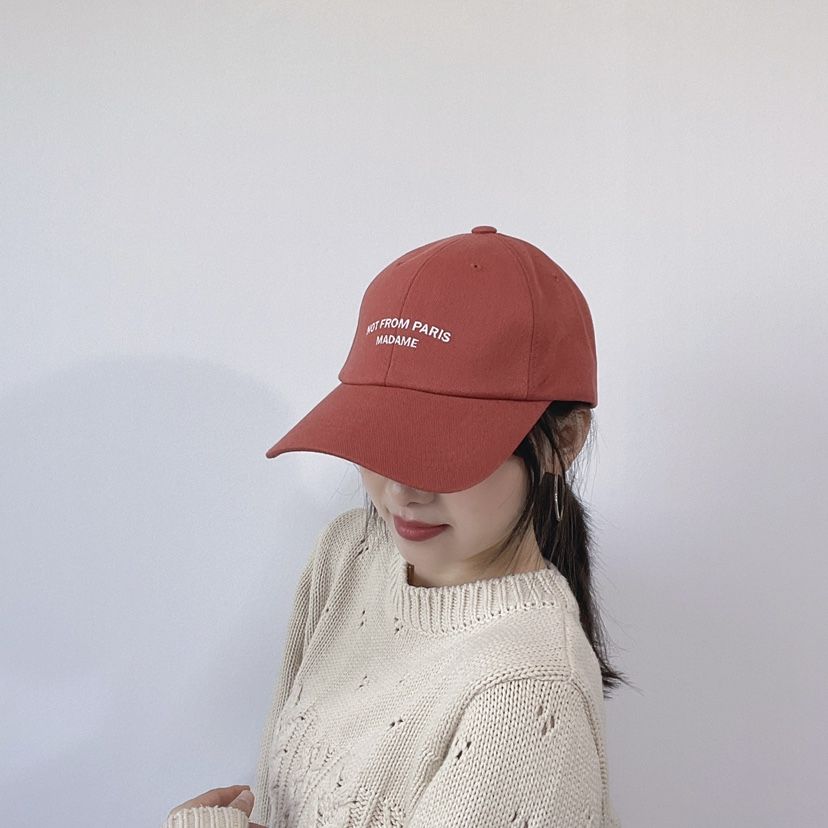 LOVELY HAT韓國代購26秋冬字母刺繡棒球帽 日常休閑帽子LOVELY HAT帽子